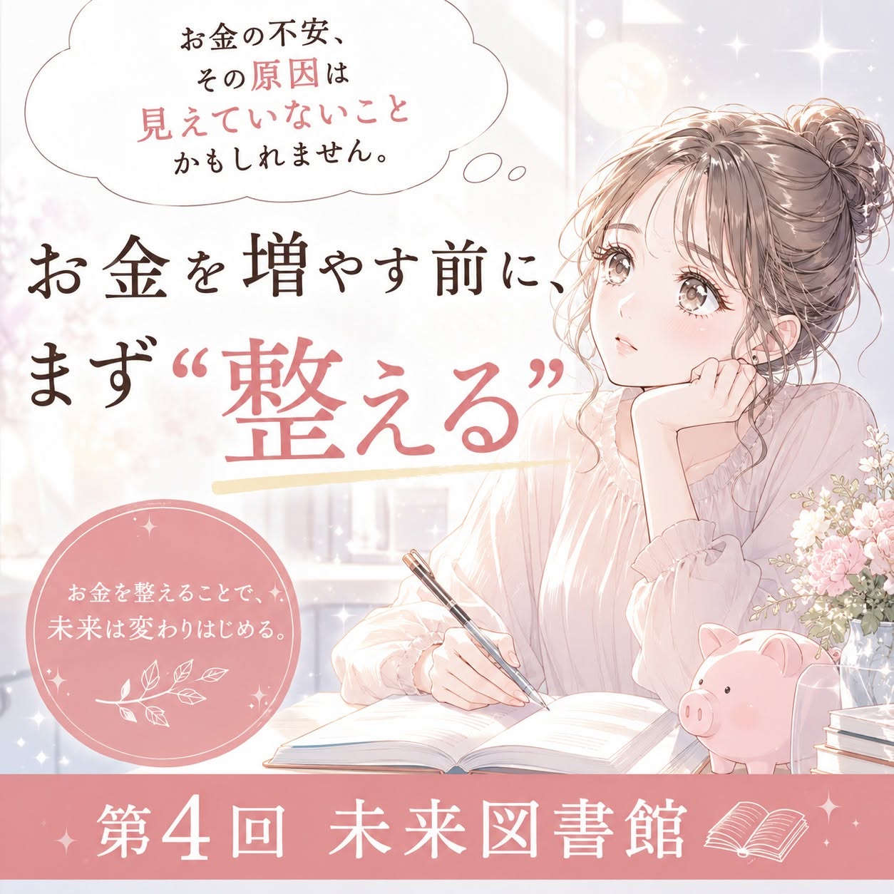 第4回未来図書館 お金を増やす前に、まず整える